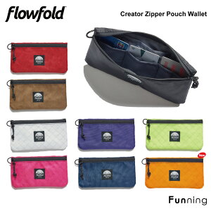 Flowfold t[tH[h Creator Zipper Pouch Wallet NG[^[ Wbp[|[` EHbg z J[hP[X   ړI RpNg ϋv ϐ y v GRf