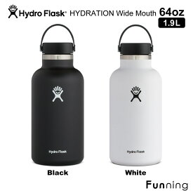 ハイドロフラスク Wide Mouth 64oz_1.9L HydroFlask 保冷 保温 ステンレスボトル ポット アウトドア キャンプ BBQ 大人 子供 お家 パーティー ハワイ おしゃれ かわいい ブランド プレゼント【国内正規品】【送料無料】