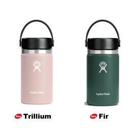 【24春夏Newカラー】ハイドロフラスク ハイドレーション ワイドマウス 12oz 354ml HydroFlask 保温 保冷 ステンレスボトル 水筒 魔法瓶 エコ アウトドア キャンプ ヨガ ランニング ビーチ スポーツ ジム トラベル ハワイ おしゃれ かわいい ギフト【正規品】【送料無料】