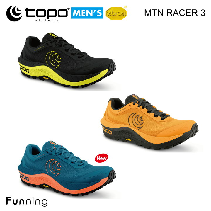 楽天市場】Topo athletic トポ アスレチック MTN RACER 3 (エヌティー 