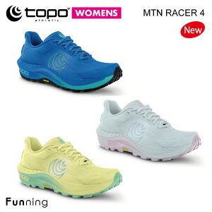 Topo Athletic �g�| �A�X���`�b�N MTN RACER 4 (�G���e�B�G�k���[�T�[4) ���f�B�[�X �g���C�������j���O�V���[�Y Vibram�\�[�� �h�� ���N�b�V���� �o�R �g���b�L���O�Ή� �y�� ���L 5mm�h���b�v ���K�i