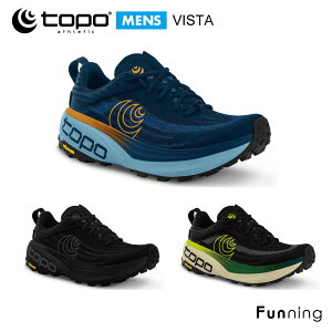 Topo Athletic �g�| �A�X���`�b�N VISTA (�r�X�^) �g���C�������j���O�V���[�Y �����Y �j�� �g���C�� �����j���O �n�C�L���O �g���[�j���O �o�R �X�j�[�J�[ �y�� ���L �O���b�v�� ������ �h�� ���K