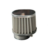 【209】 送料無料！ 内径 50mm オーバル パワーフィルター CRキャブレター スモールボディ CR26 CR29 CR3…