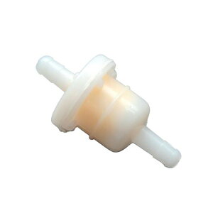 【474】 燃料フィルター ホワイト 中サイズ フューエルフィルター 汎用 ガソリンフィルター (CHERRY)