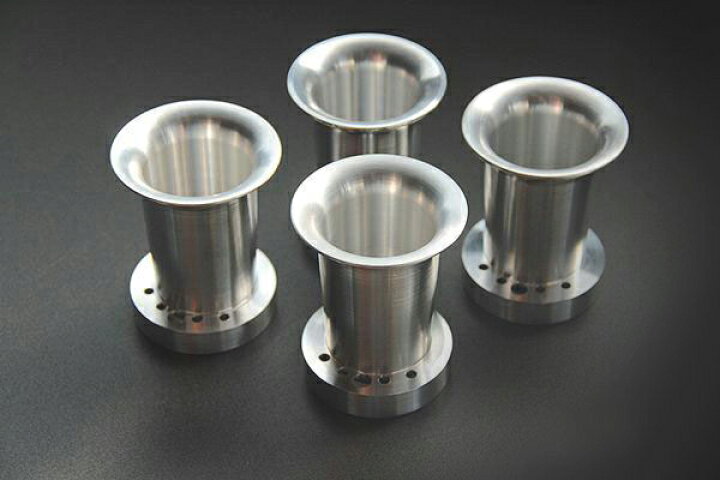 楽天市場】送料無料！ 【188】 4個 内径 50mm ロング ファンネル 