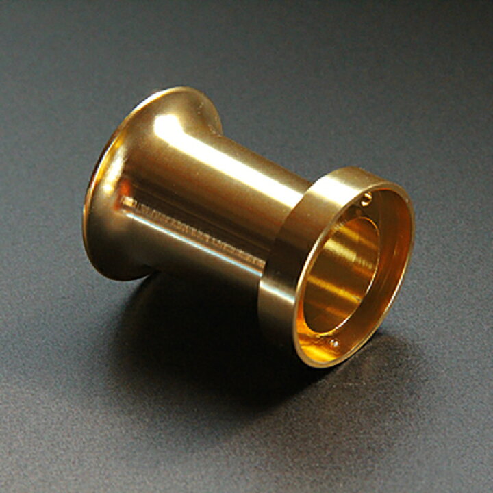 楽天市場】送料無料！ 【189】 ロング ファンネル ゴールド 口径 50mm 