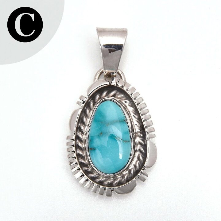 楽天市場】【FUNNY公式ストア】 ナバホ族 ターコイズ ペンダント 