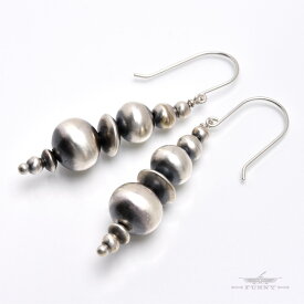 【FUNNY公式ストア】 ナバホ族 Dorinda Mariano ナバホビーズ ピアス ナバホパール フック インディアンジュエリー プレゼント スターリングシルバー シルバー925 アクセサリー アクセサリー ファニー FUNNY ネイティブアメリカン NAVAJO