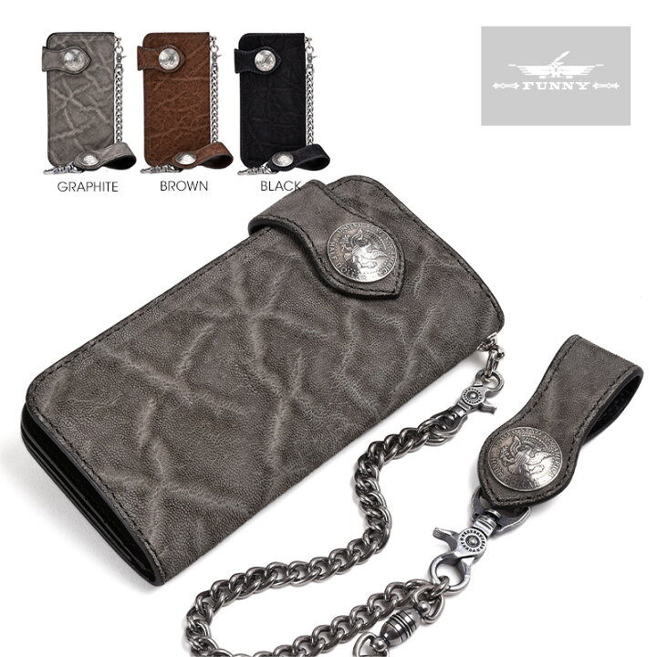 楽天市場】【FUNNY公式ストア】 ファニー ライダースウォレット  