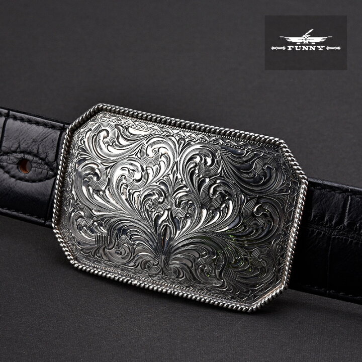 楽天市場】【FUNNY公式ストア】 《SQUARE ENGRAVED BUCKLE》 スクエア  