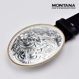 【FUNNY公式ストア】 【MONTANA SILVERSMITHS】 モンタナ シルバースミス バックル #840 オーバル 楕円形 ウエスタンバックル エングレーブ ベルト メンズ レディース 男女兼用 プレゼント ギフト 送料無料 【FUNNY】 ファニー