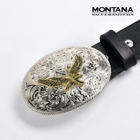 【FUNNY公式ストア】 【MONTANA SILVERSMITHS】 モンタナ シルバースミス バックル #G1840-696 ツートン イーグル ウエスタンバックル エングレーブ ベルト メンズ レディース 男女兼用 プレゼント ギフト 【送料無料】 【FUNNY】 ファニー