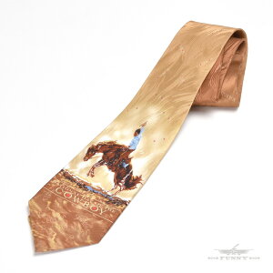 �yFUNNY�����X�g�A�zROCK MOUNT ���b�N�}�E���g �V���N�^�C �yLimited-Edition National Cowboy Day Silk Tie by Joelle Smith�^409-NDC�z �V���N �A�p�������� �G�� �l�N�^�C �t�@�b�V���� �����Y ���f�B�[�X �E�G�X