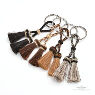 【FUNNY公式ストア】 Austin Accent ホースヘア タッセル キーホルダー Keychain HH Tassel Double Small…