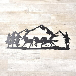 yFUNNYXgAznfUC Ǌ|A[g [Horses and Mountain Wall Art^87-36124-0-0] Ǌ| ǉ Ǐ EH[A[g v[g [U[Jbg CeA EGX^ JE{[C C