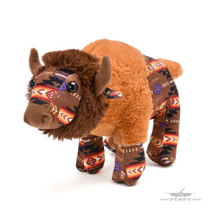 yFUNNYXgAz NU TRENDZ Plush Toy Buffalo l` ʂ  Aj} obt@[ FUNNY t@j[