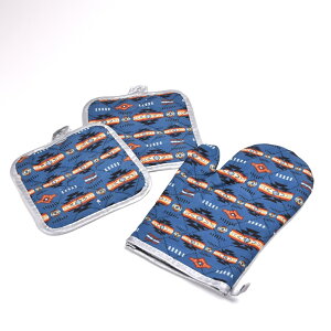 yFUNNYXgAz ~g ~  3_Zbg NU TRENDZ Oven Mitt plus 2 pot holders as a set Lb` 䏊pi Mtg v[g FUNNY t@j[