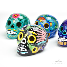 【FUNNY公式ストア】 メキシカンスカル M Calavera カラベラ ガイコツ カラフル メキシコ MEXICAN SKULL プレゼント ギフト FUNNY ファニー
