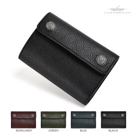 【FUNNY公式ストア】 ファニー ダブルドットビルフォード エクストラシュリンク 牛革財布 財布 ミドルサイズ コンチョ 二つ折り ブランド財布 レザーウォレット ビルフォード 本革 シンプル 大容量 誕生日プレゼント ギフト 男性 革財布