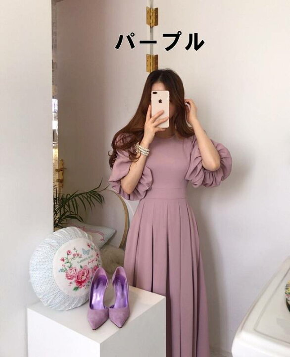 楽天市場】プリーツ ワンピース レディース 送料無料 2色 ドレス 