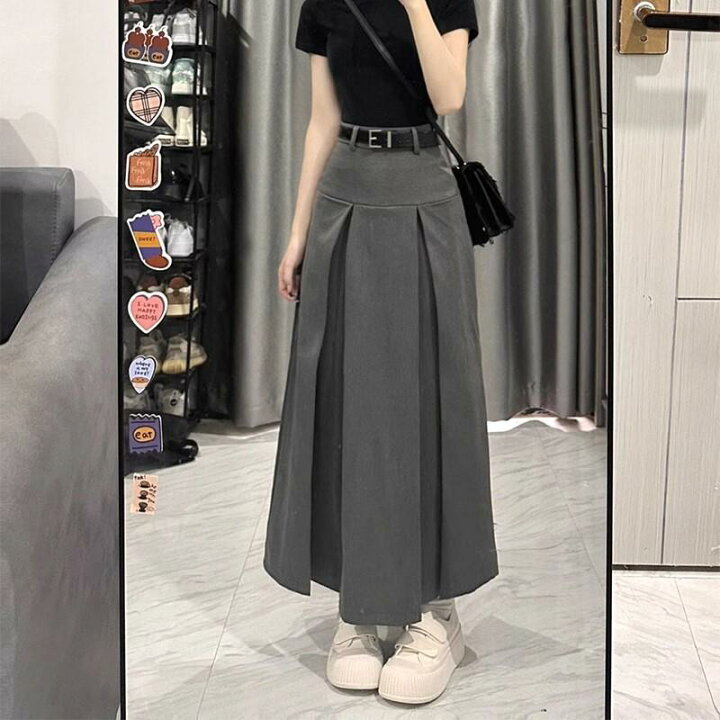 楽天市場】レディース スカート プリーツスカート ロングスカート 