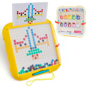 磁石 お絵描きボード 2 in 1 知育玩具 モンテッソーリ 玩具 お絵かきボード おもちゃ 迷路ボード 磁気お絵かきボード マッチングゲーム マグネットボード 早期開発 おえかきボード 知育おも