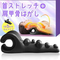 首 と 肩甲骨 同時ケア ネックピロー1日5分の健康習慣 背中のストレッチ 肩胛骨はがしピロー 首まくら リ…