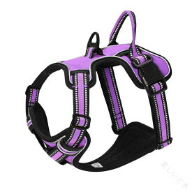 犬用ハーネス 調整可能 ナイロン ベスト 反射 通気性 引っ張り防止 小中大型犬用 散歩 ペット用品 散歩グッズ トレーニング 犬アクセサリー ペットグッズ 犬用品 ペットケア 安全 ハー