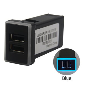 �X�C�b�`�z�[�� USB 2�|�[�g QC3.0 �}���[�d �Ή� USB�[�d�|�[�g for TOYOTA [ �g���^ ������ �� USB �X�C�b�`quick charge 3.0 ]