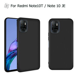 Redmi Note10T �P�[�X Redmi Note10JE �J�o�[ �u���b�N �� �ϏՌ� �\�t�g�P�[�X TPU �J�o�[ �\�t�g redmi note10t note10je �X�}�z�J�o�[