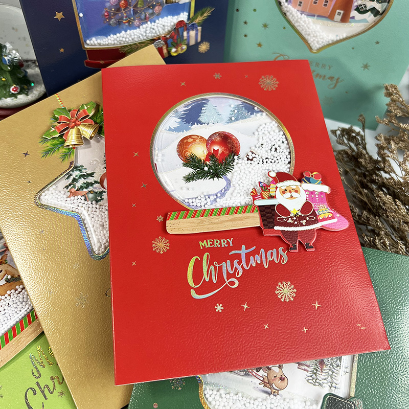 楽天市場】クリスマスカード 3枚セット メッセージカード クリスマス