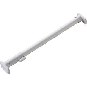 突っ張り棒50S ジャッキ式 WH マットホワイト 平安伸銅工業 KK 収納用品 突っ張りポール 強力 伸縮パイプ 衣類収納 ジャッキ式 インテリア 工具不要 収納 取付簡単