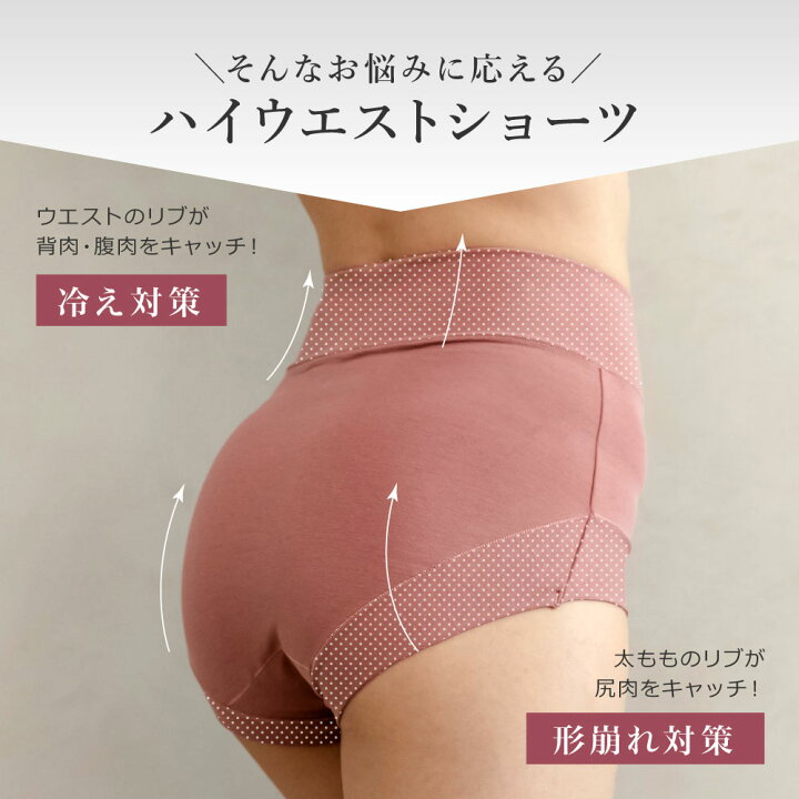楽天市場】＼2枚目40%OFFクーポン／【3枚セット】 ハイウエスト 