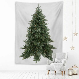 クリスマスツリー タペストリー ツリータペストリー 送料無料 壁掛け もみの木 大サイズ おしゃれ クリスマス 北欧 4サイズ 省スペース