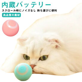 猫おもちゃ 猫じゃらし 電動ボール ペットおもちゃ 猫のおもちゃ USB充電式 インタラクティブな猫のおもちゃボール 360°自動回転電気ボール 狩猟本能を刺激する 面白いボールのおもちゃ 運動不足解消