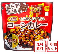 ▼アウトレット▼送料無料▼富良野市場　つぶを入れすぎたコーンカレー 10個セット　［レトルト］