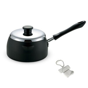 J-kitchens 天ぷら鍋 少量の油で お弁当用揚げ鍋 16cm IH対応 ガス 日本製 オリジナル カンキリくんT 付