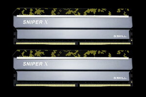 G.Skill SniperX F4-3200C16D-32GSXKB (DDR4-3200 16GB×2)