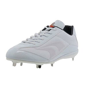 久保田スラッガー スパイク 白 slugger 樹脂底 金具 野球スパイク D-007W 高校野球対応 野球用品 スワロースポーツ