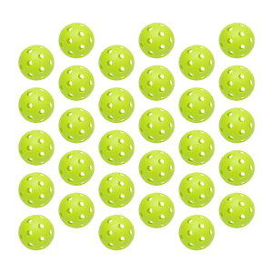 A-ITEM トレーニングボール 穴あき72mm 30個セット 野球 穴あきボール 練習 グリーン 軽い 室内練習 野球ボール エーアイテム