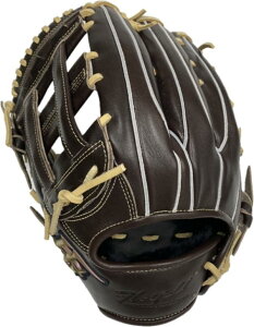 HI-GOLD ハイゴールド 一般軟式用グラブ 己極 OKG-6109 SRダークブラウン RH 左投 外野手用