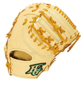 HI-GOLD ハイゴールド 少年軟式用ミット ROOKIESシリーズ RKG-111F キャメル LH 右投 一塁手用 ファーストミット