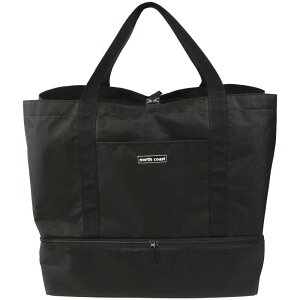 north coast(ノースコースト) ビッグトートバッグ スノーボード 【ブーツ、ウェア、アクセサリーなど収納可】【ブーツ専用防水収納スペース】【底面にクッションパッド入り】【フロントミ
