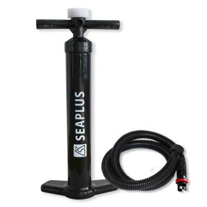 SEAPLUS SUP エアポンプ インフレータブル エアーポンプ 空気入れ ハンドポンプダブルアクション 空気抜き 大容量