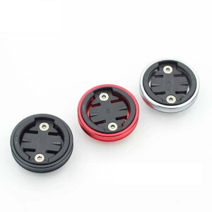 Celtics Bike Fixed Stem Top Cap Headset Cap Computer Mount For GARMIN Edge Computer GPS Holder Black 1 pcs