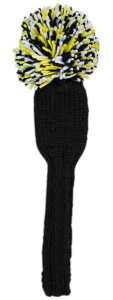 Jan Craig(ジャンクレイグ) ヘッドカバー ハンドメイド フェアウェイウッド用 Black/Yellow/White