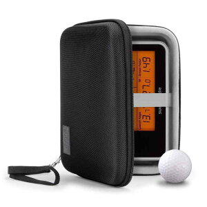 USA Gear St[`j^[P[XAXCOLfB[n[hP[X ɋAhO - Swing Caddie SC300iAVoice CaddieAGarmin R10ȂǂɑΉB, ubN, sB