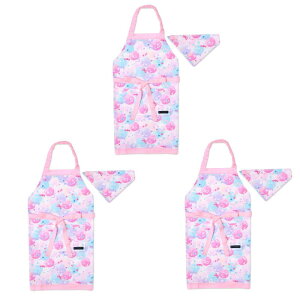 COLORFUL CANDY STYLE �q�ǂ��G�v����(130�`160cm) �ӂ�ӂ�L���[�g�ȃL�����f�B�|�b�v 3���Z�b�g ���̎q ���킢�� �q���p �q�� ���ǂ� �G�v���� �O�p�� �Z�b�g �S�� �L�b�Y�G�v���� ������� �c��