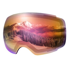 [OutdoorMaster] Ski Goggles PROpY XL[S[O YE wCY pւY UVOJbg OTG KlΉ ܂~ 180°L ʃY t[X Xm[