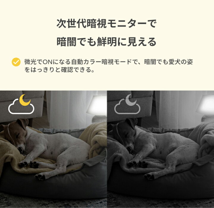 楽天市場】Furboドッグカメラ 360°ビュー [ファーボ] AI搭載 wifi 